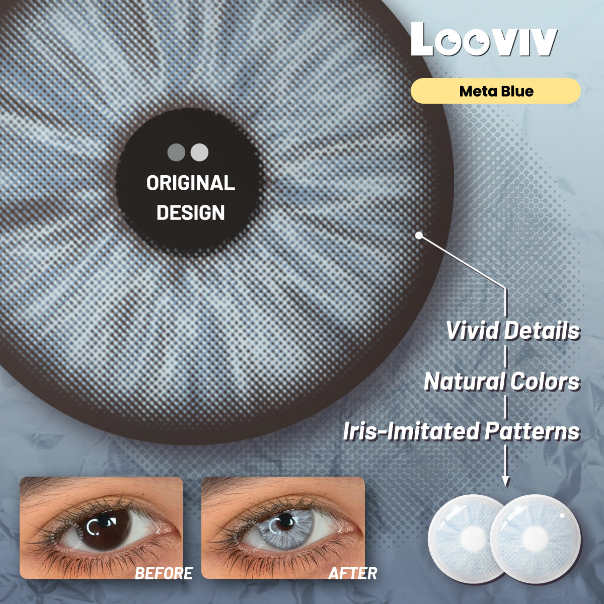 Looviv Meta Blue