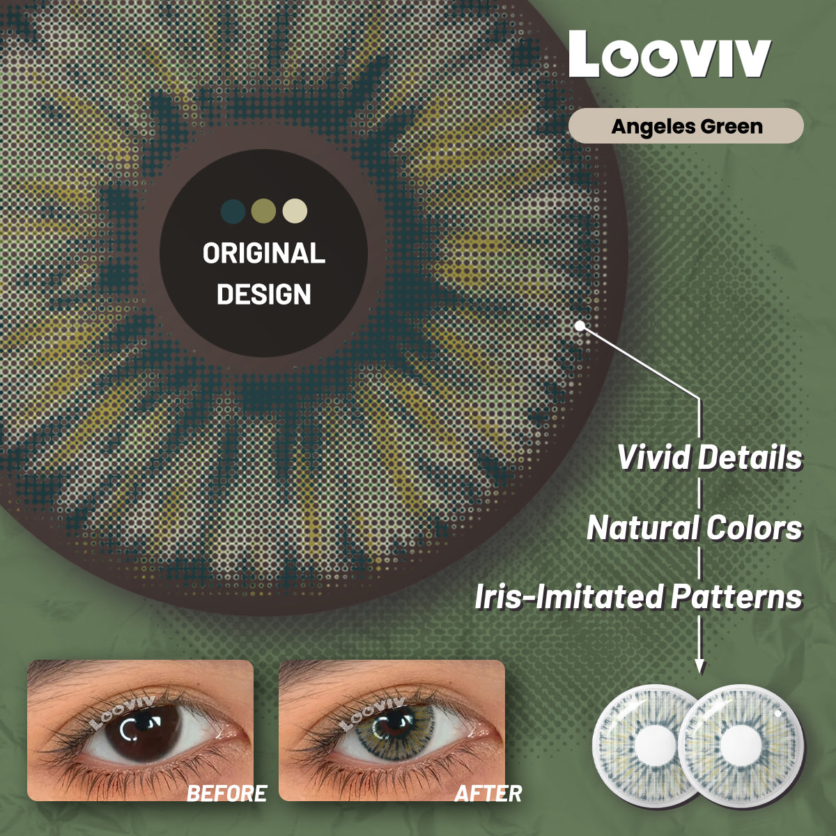 Looviv Angeles Green