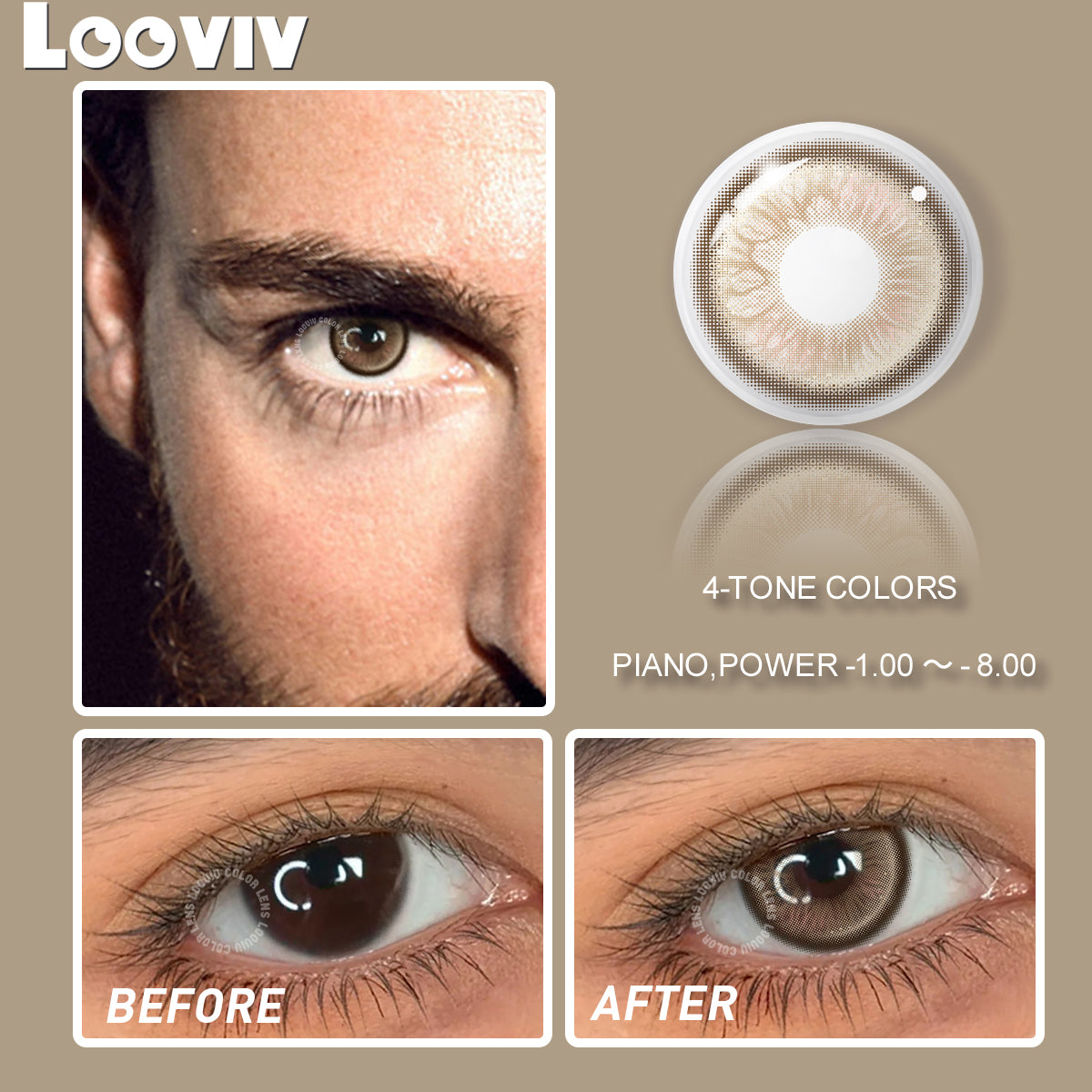 Looviv Viva Brown