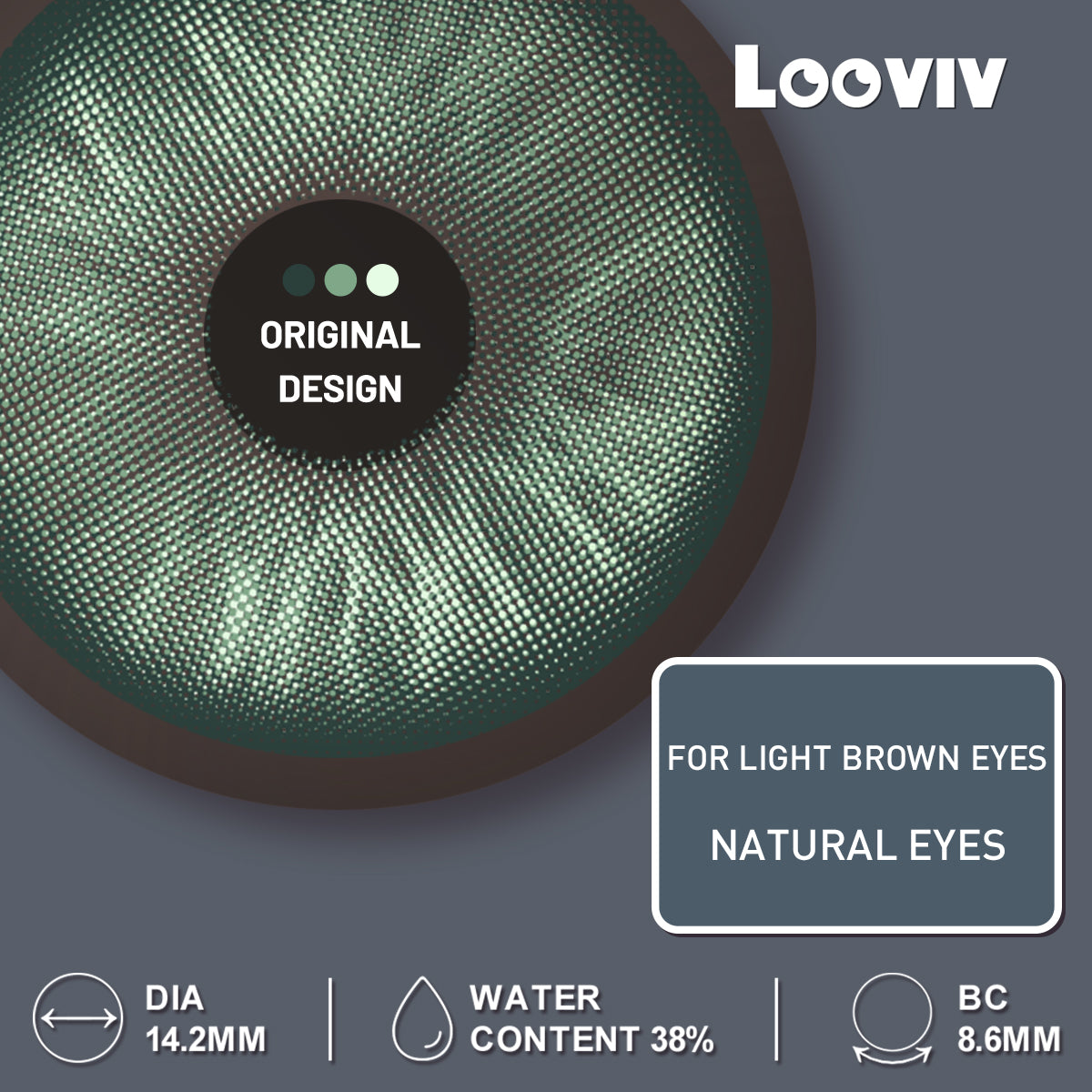 Looviv Meta Blau