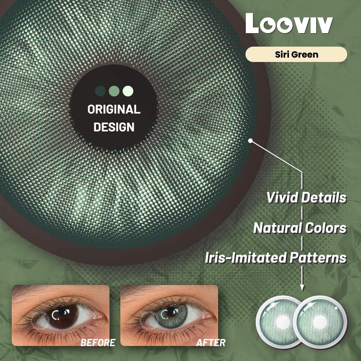 Looviv Siri Green